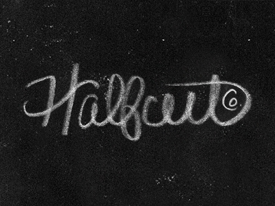 Halfcut Co. charcoal hand type pencil vintage