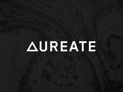 Aureate gold identity logo triangle