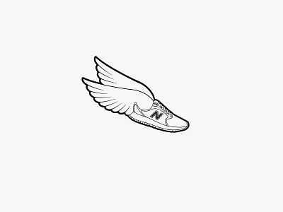 New Balance RC wings | Logo design