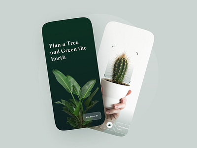 Simple Shop Plant App Concept