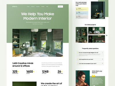 Interio - Interior Design Website