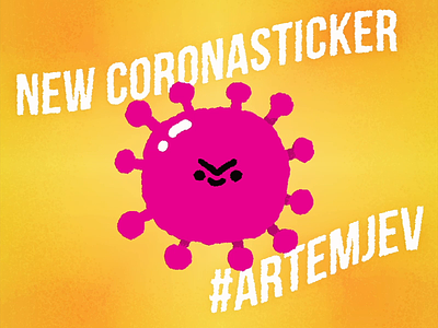 New coronavirus sticker in instagram animated gif cartoon coronavirus covid 19 cute doodle flu giphy illustration infection kawaii pandemic plaque quarantine sticker sticker design virus