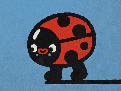 Ladybug cartoon character character design cute doodle fun happy illustration japan japanese kawaii smile 🚶🏻‍♂️