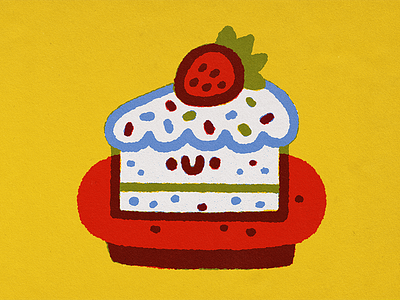 Cake cakes cartoon character cute doodle fun happy birthday hb honey illustration japan japanese kawaii