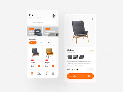 AR Furniture Shop App 🪑