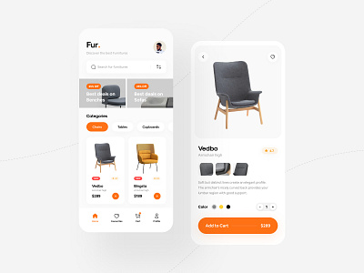 AR Furniture Shop App 🪑 app design ar augumented reality bench chair creative design furniture furniture app minimalism mobile app photography picture product design sofa ui ui design uiux uiux design ux design