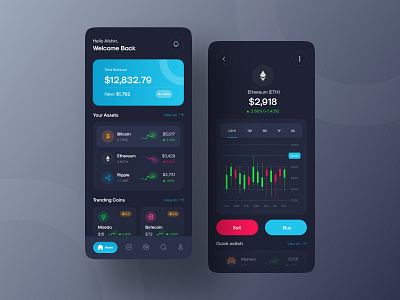 Cryptocurrency Wallet App 🪙