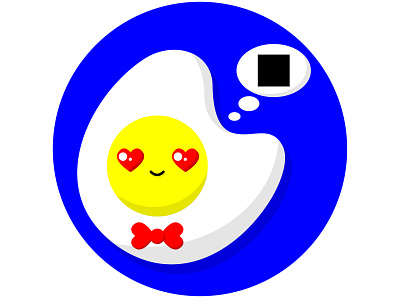 Egg sticker egg sticker