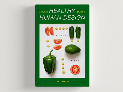 Magazine Cover cover design health app photo