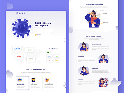 COVID-19 Landing Page