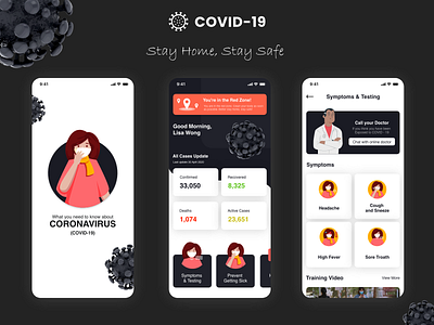 Aarogya Setu (Covid-19) App app design application corona corona app corona virus coronavirus covid covid 19 covid 19 app flat design ios design logo quarantine trending ui uiux