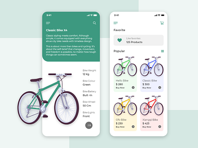 eCommerce App - Bicycle Shop