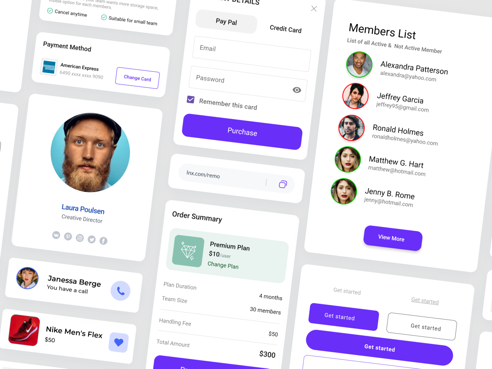 Components UI by INEXTURE Solutions Limited on Dribbble