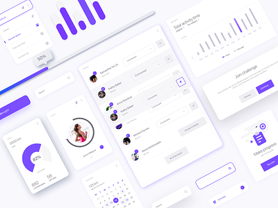 Fitness UI Elements