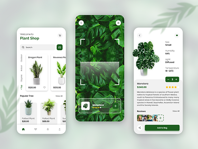 Plant shop app app branding clean creative design ecommerce app ecommerce shop flat flower garden ios minimal plant plant shop plants plants app store trending ui uiuxdesign