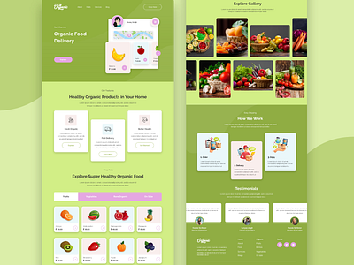 Organic Food Website