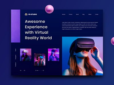 VR Landing Page