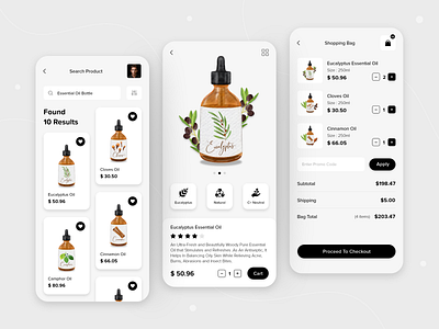 Ecommerce Herbal Product Application app design app development app development company ecommerce app herbal product app design mobile app development uiux