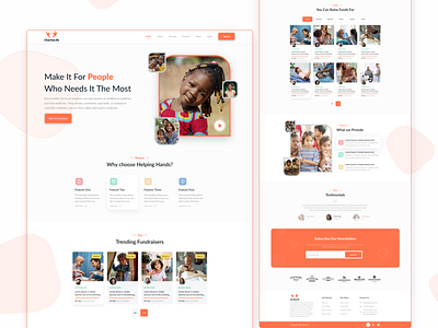 Charity Landing Page