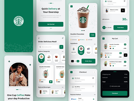 Starbucks App - Redesign Challenge by INEXTURE Solutions Limited on ...