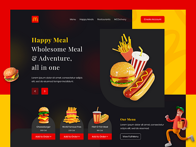 McDonald’s Website Challenge