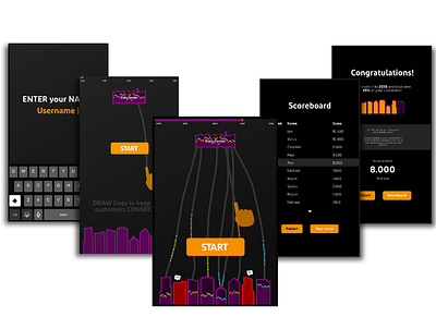 Keep'Em Connected design illustration ui vector