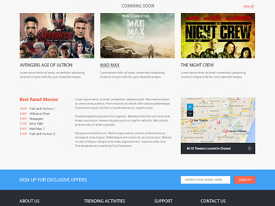 Movie booking website