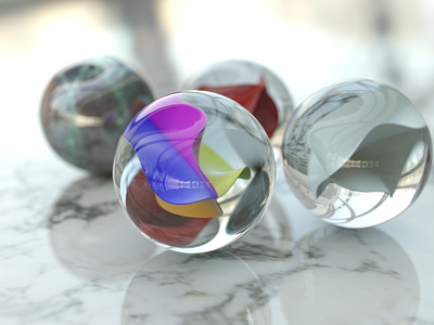 3ds Max Marbles Illustration 28222053732 O