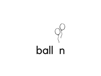 Balloon air black black white branding design design inspiration designer designer logo designs graphics illustration logo logo design logo design concept logos personification simple simple design vector white