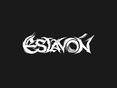 Eslavón (Extreme Metal Band) band branding cover extreme metal identity logo re identity type