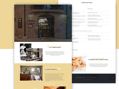 Restaurant web design ecommerce food delivery service restaurant website ui uiux web design webdesign