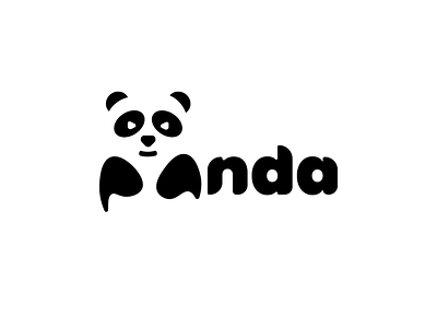 Daily Logo Challenge Day 3 - Panda dailylogochallenge dailylogochallengeday3