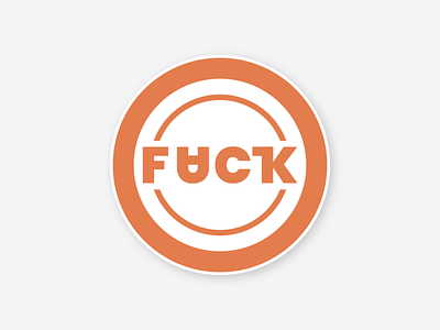 Fuck Fact 🤣 coaster design