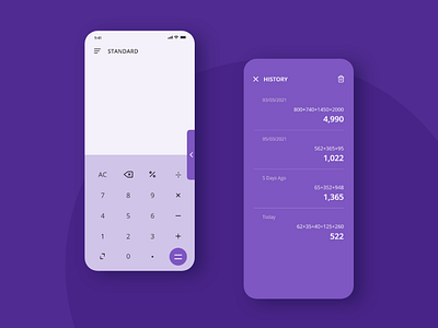 Daily UI 004 Calculator @dailyui @dailyui004