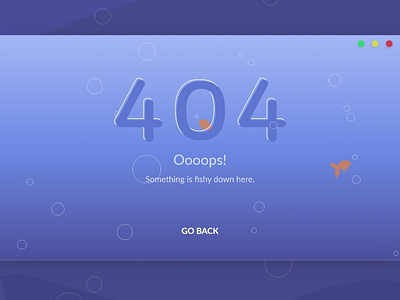 Daily UI 008 404 page