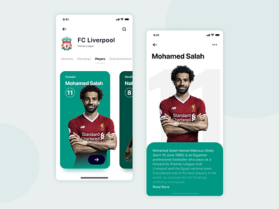 Sport App — Liverpool Football Club app bet betting design design app football app interface ios mobile mobile ui product sport app ui
