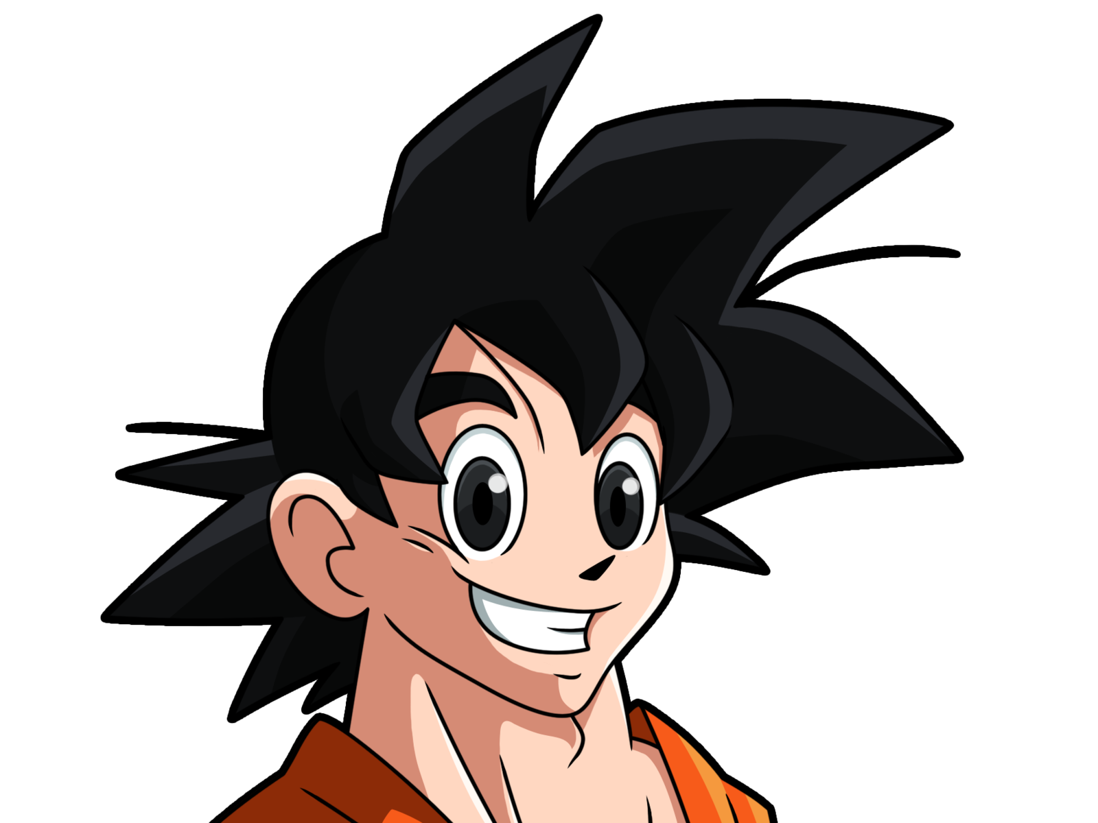 Goku by Michele Manfredi on Dribbble