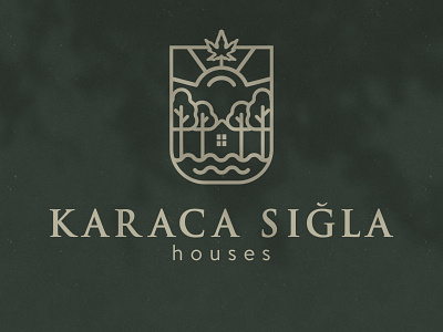 Karaca Sığla Houses Logo Design