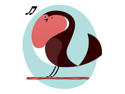 Robin bird illustration robin vector