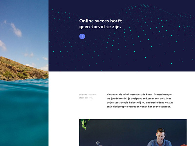 Stuurmen Page agency company design homepage landingpage online page stuurmen webdesign