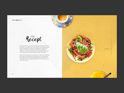 Our Recipe coffeeshop flat fullpage