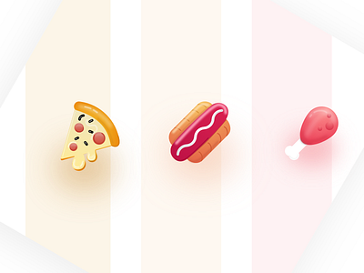 Food color food icon icons kiwi melon minimal piza shadow water