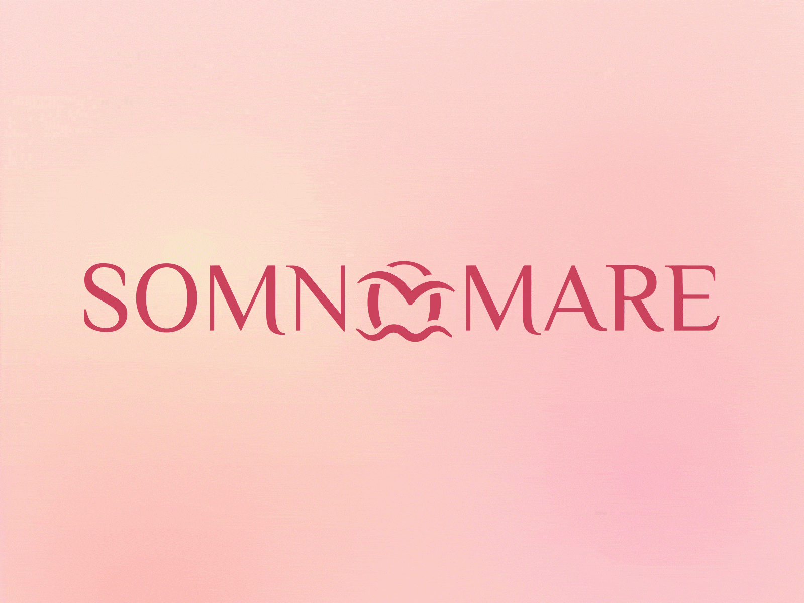 Logo Somnomare design logo sea sun