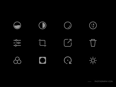 Photography Icon Practice app design icon icon ui illustration ui