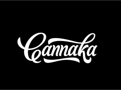 logo Cannaka L.A. calligraphy design font hand handlettering lettering logo logotype sign tags