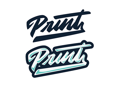 Print art design font hand lettering logo logotype print type