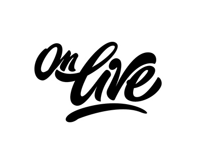 quick logo ,new project "On live" for #designprosmotr art hand lettering logo print sketch type