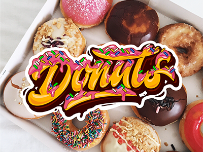 🙋hey!yummy 😋 Vector "Donuts" 🍩