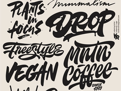 My lettering mix 2 2018