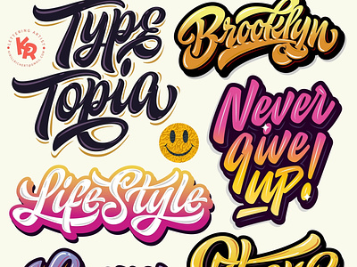 Hey! My lettering mix